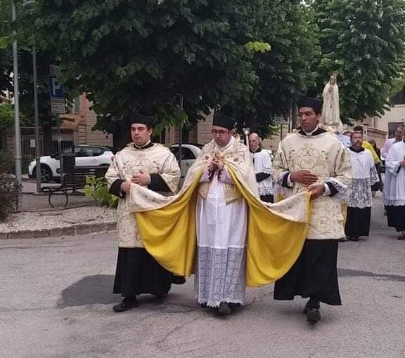 Festa dell’Assunzione di Maria Santissima 2022, presso la Chiesa del Sacro Cuore dei Sacconi in Tolentino.